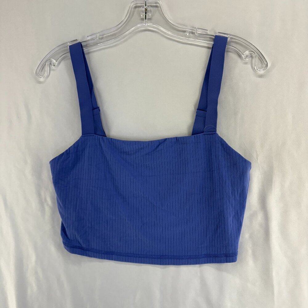 Offline Aerie Real Me Recharge Least Support Bralette in Blue Women's Size L